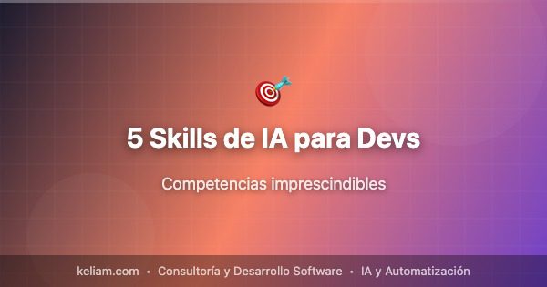5 Skills de IA para Devs | Keliam