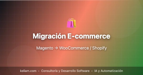 Migración E-commerce | Keliam
