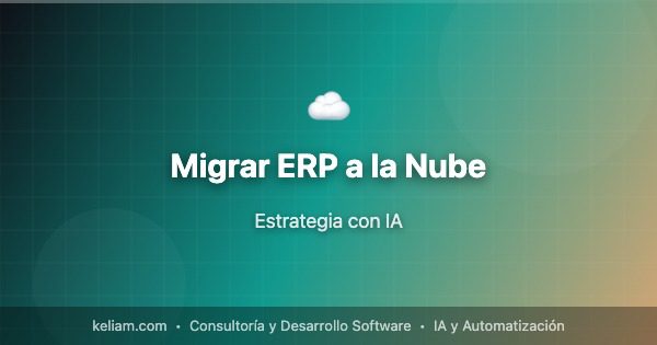 Migrar ERP a la Nube | Keliam