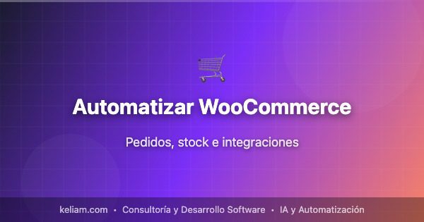 Automatizar WooCommerce | Keliam